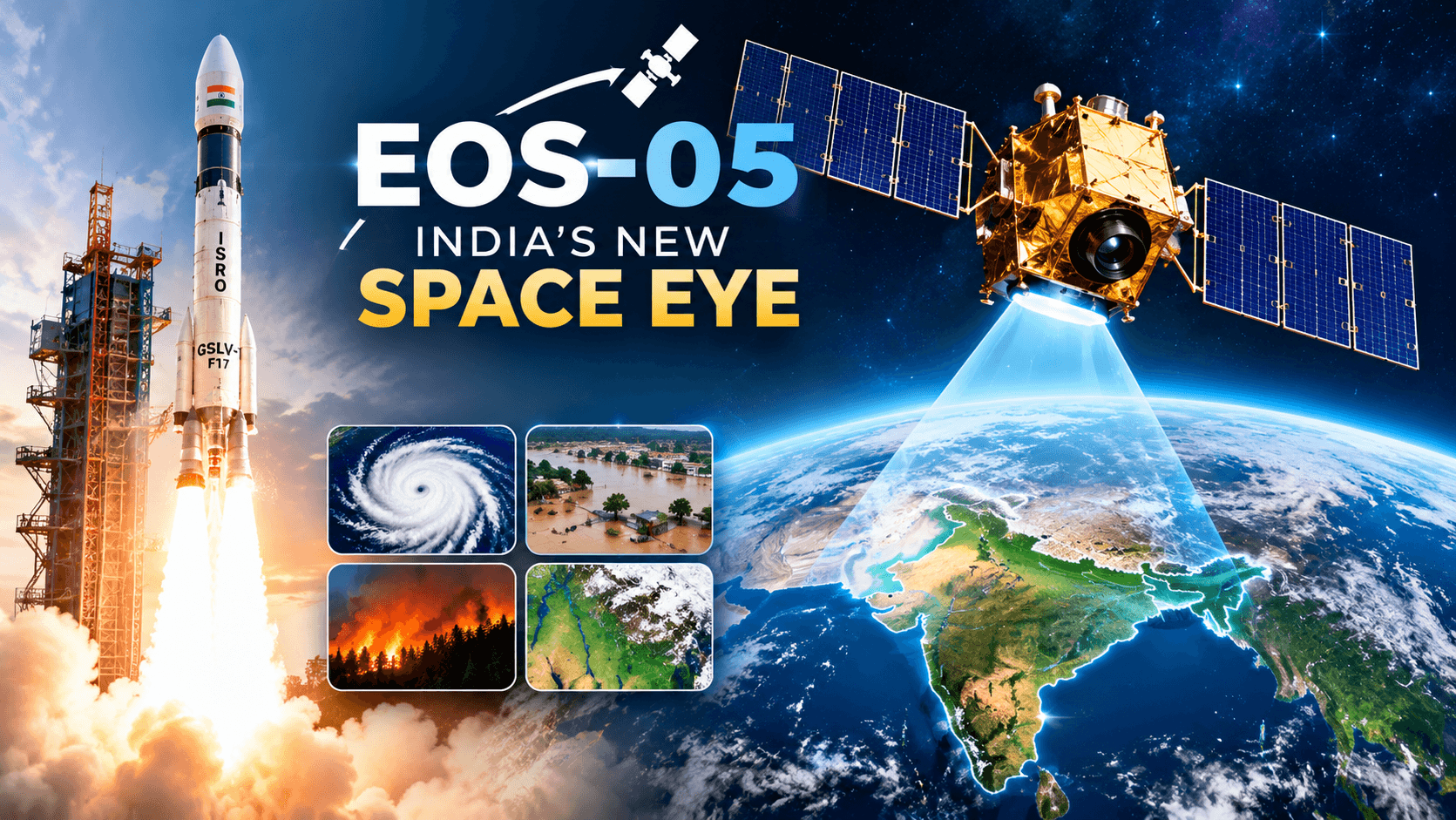 EOS-05: India’s New Space Eye