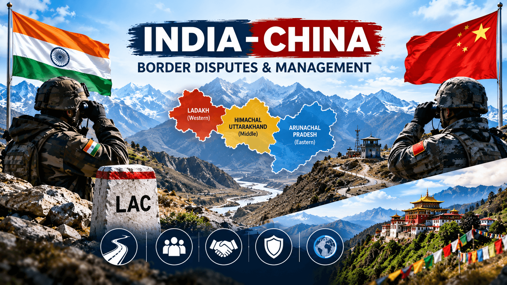 India-China : Border Disputes and Management